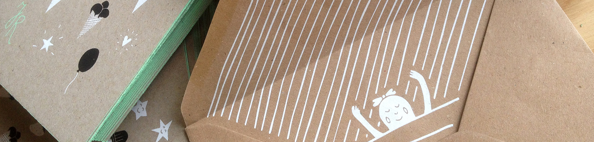 Printen op grijskarton en kraftpapier