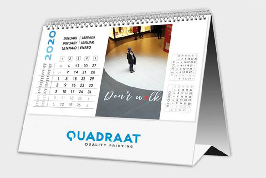 aanval Uitsluiting theater Bureaukalenders - Quadraat Quality Printing